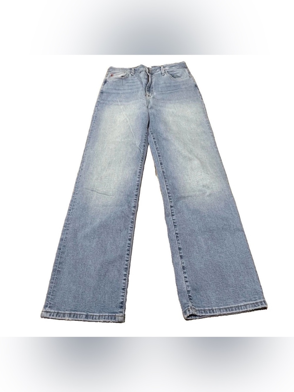 Hudson Jeans NOA High Rise Straight Stretch Blue Jeans Women’s Size 27x26
